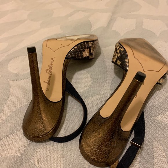 Sam Edelman snakeskin slingbacks - Picture 8 of 8